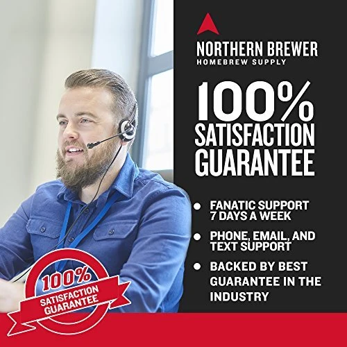 Northern Brewer - Essential Brew. Share. Enjoy. HomeBrewing Starter Set, Equipment and Recipe for 5 Gallon Batches (Block Party Amber)