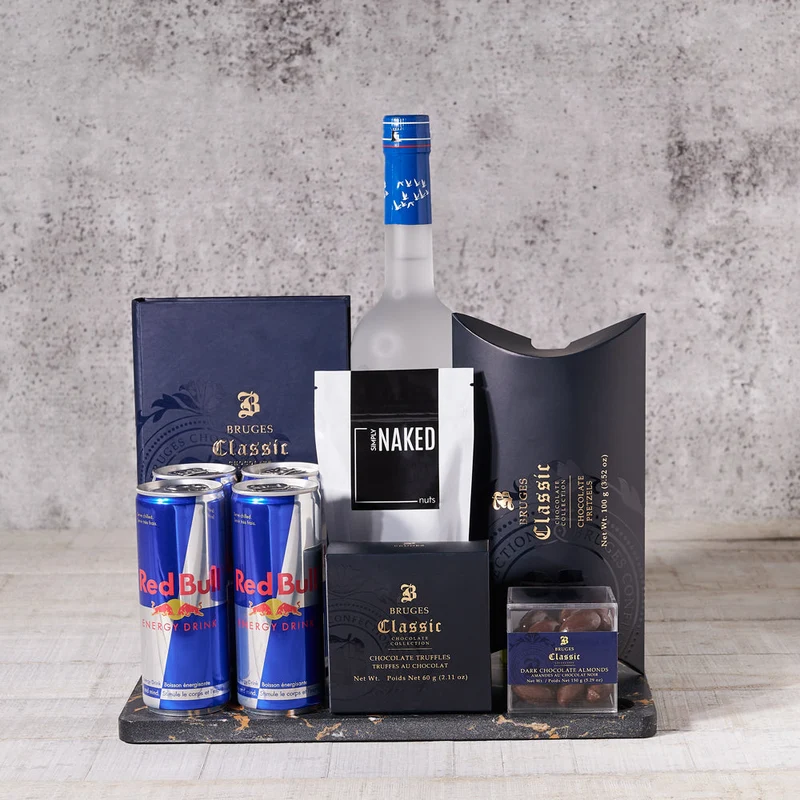 Liquor & Chocolate Gift Bundle