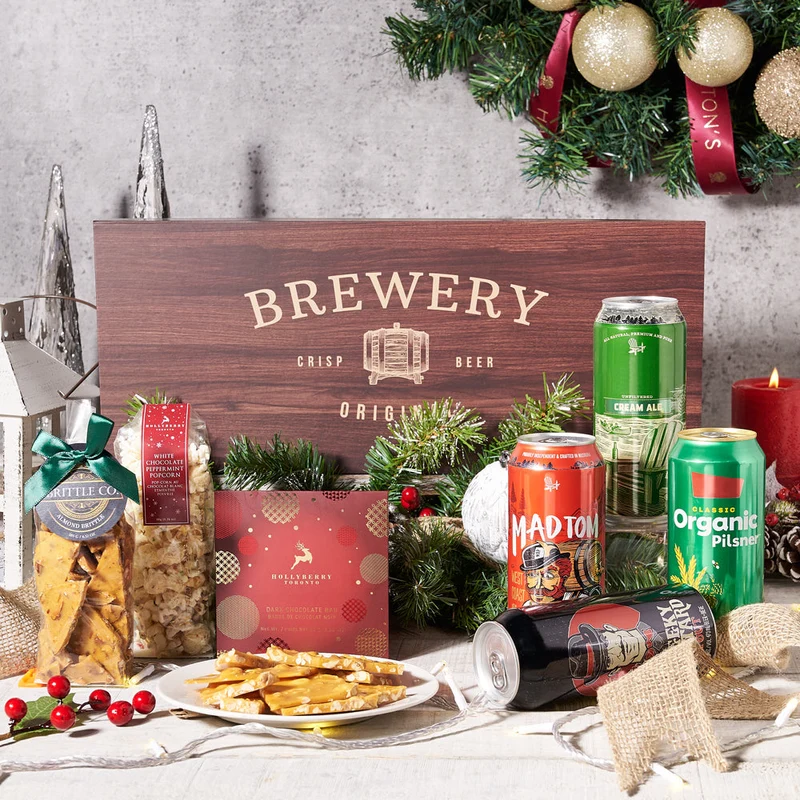Holiday Craft Beer & Sweet Treat Gift Set