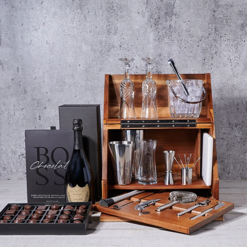 Champagne & Bar Gift Set
