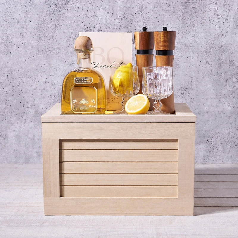 The Citrus Zest Spirits Entertaining Gift Crate