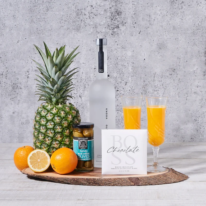 Tropical Fruit & Liquor Gift