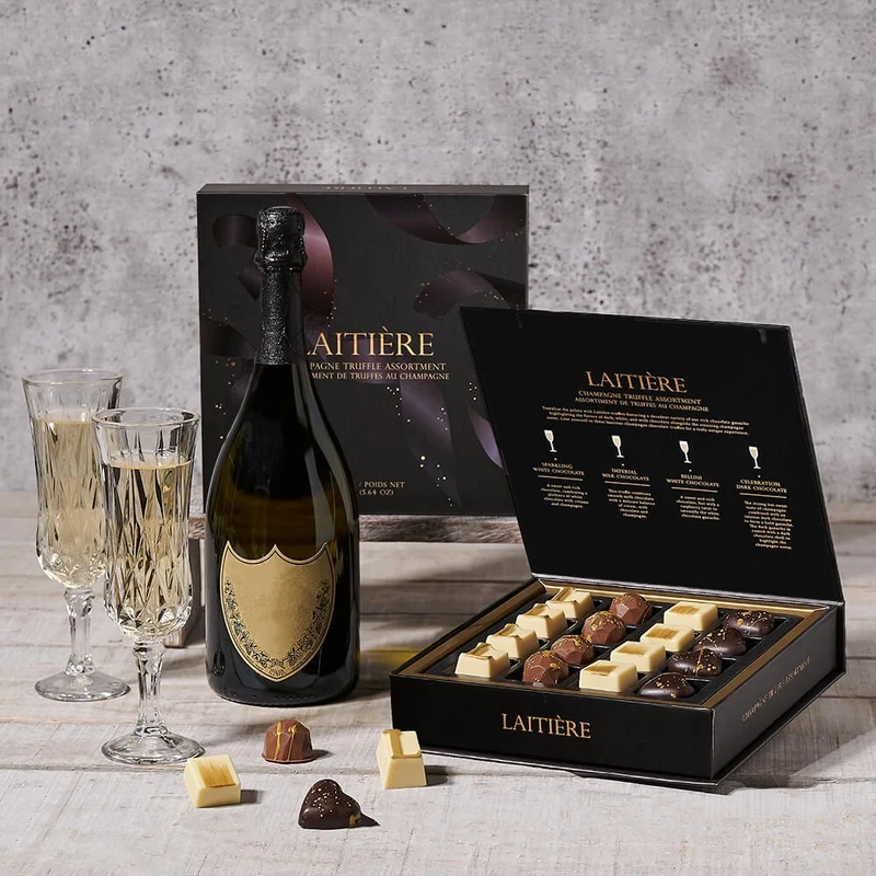 Champagne Truffle Gift Set