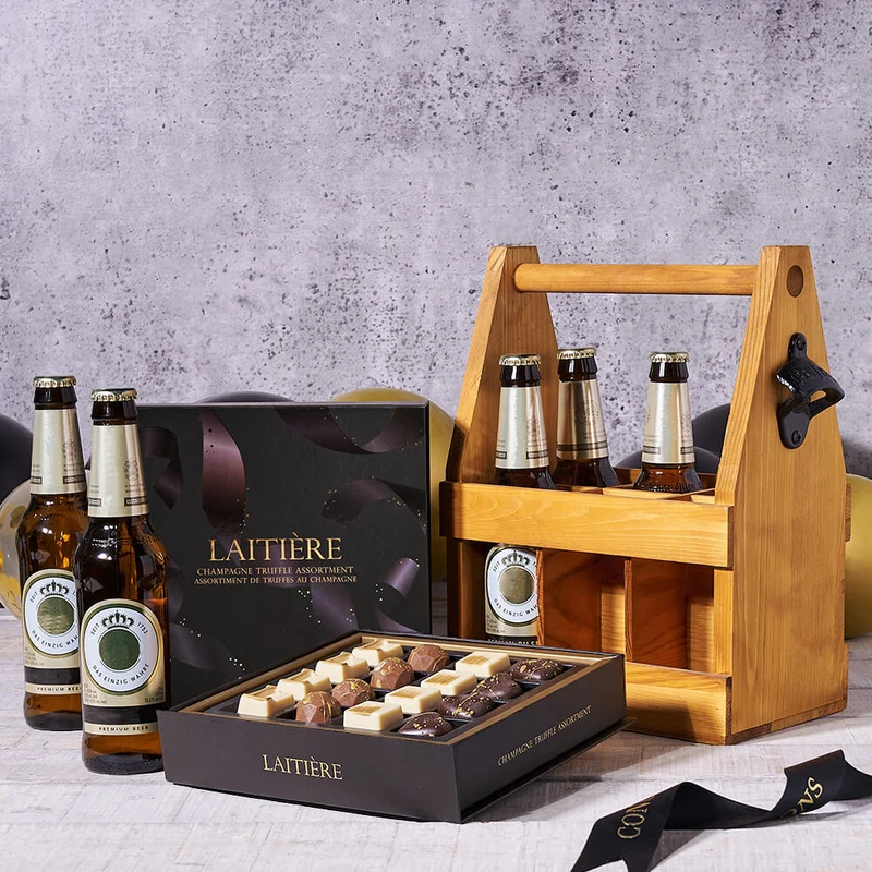 Graduation Beer & Chocolate Gift