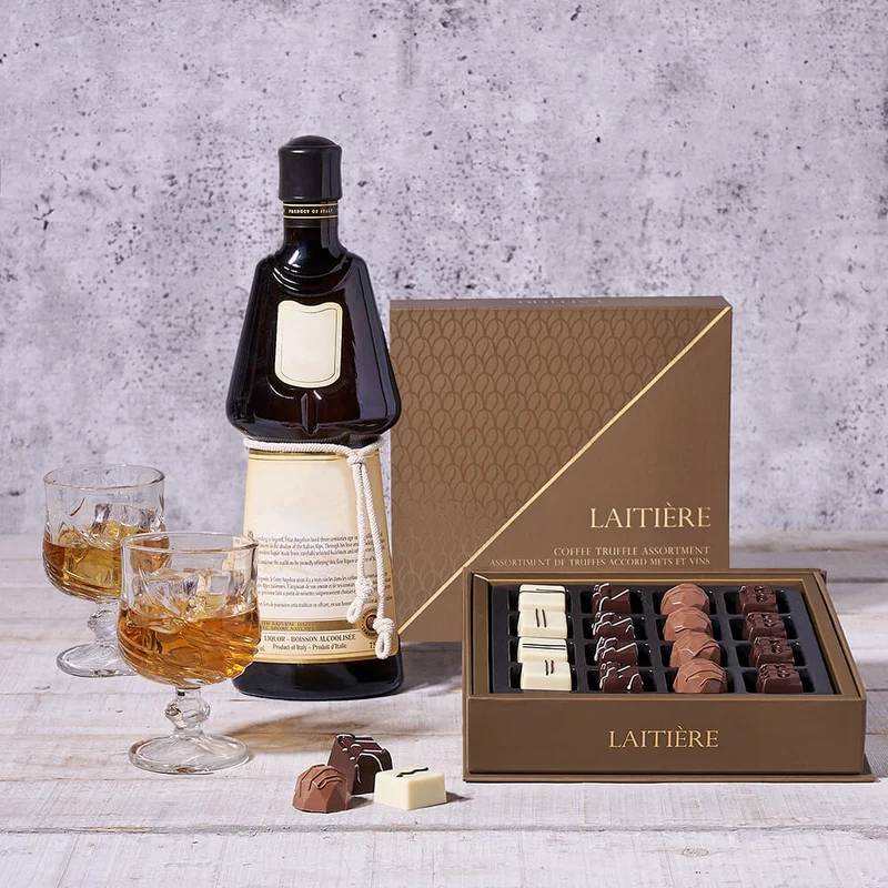 Coffee Truffle & Spirits Gift Set