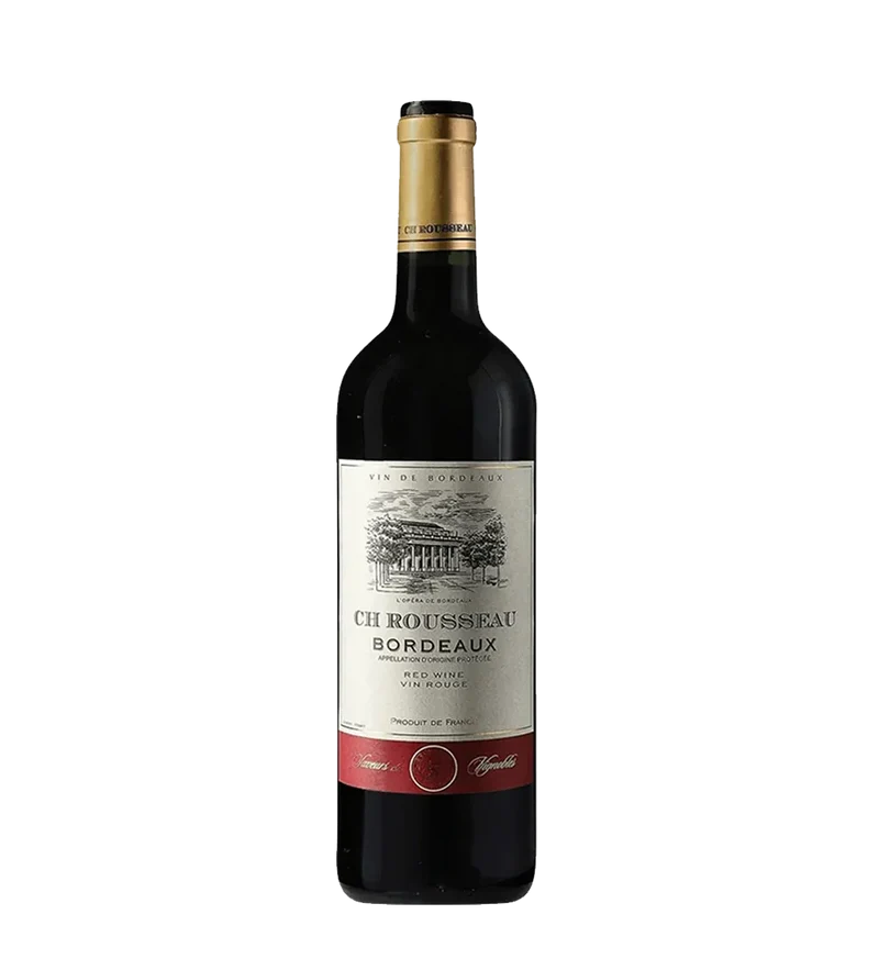 Ch Rousseau Bordeaux Red 750ml