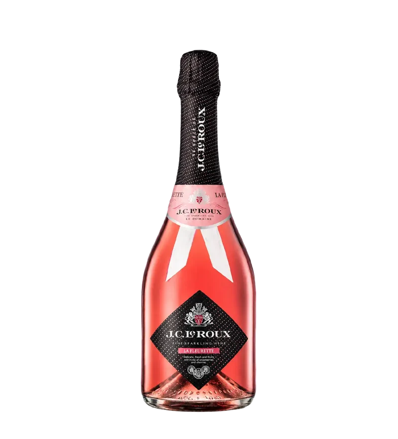 Jc Le RouX La Fleurette Spark Rose 750ml