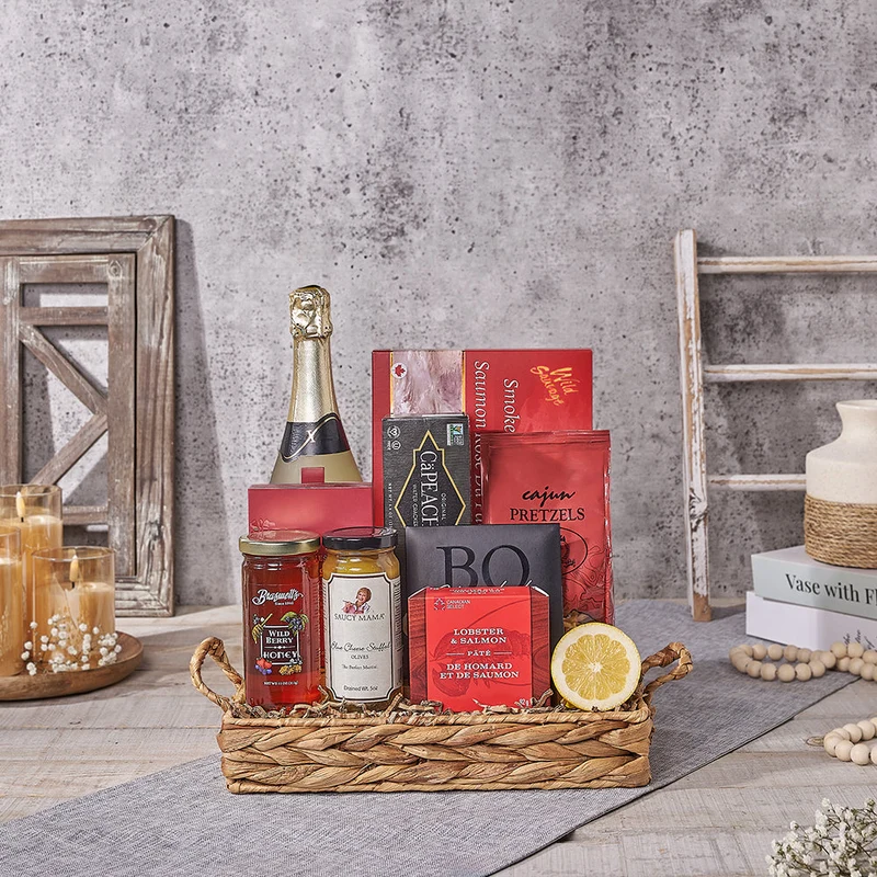 Champagne & Salmon Gift Tray