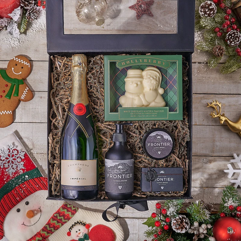 Bath & Bubbly Holiday Gift Box