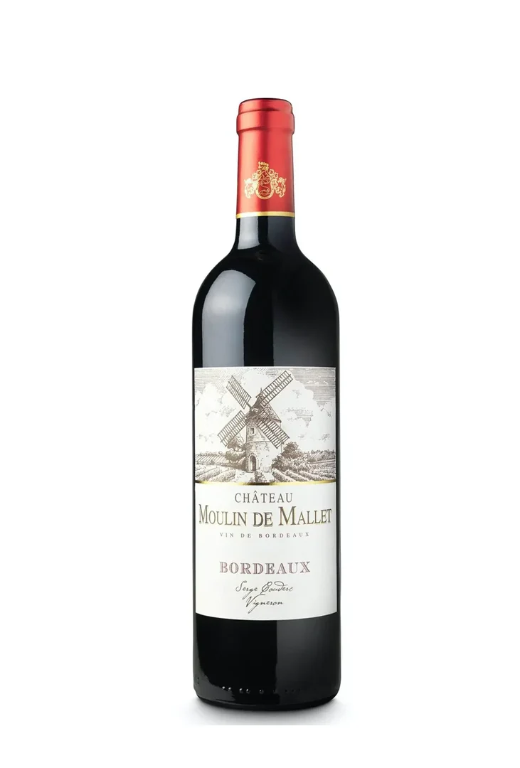 Ch Moulin D Mallet Bdx Red 750ml