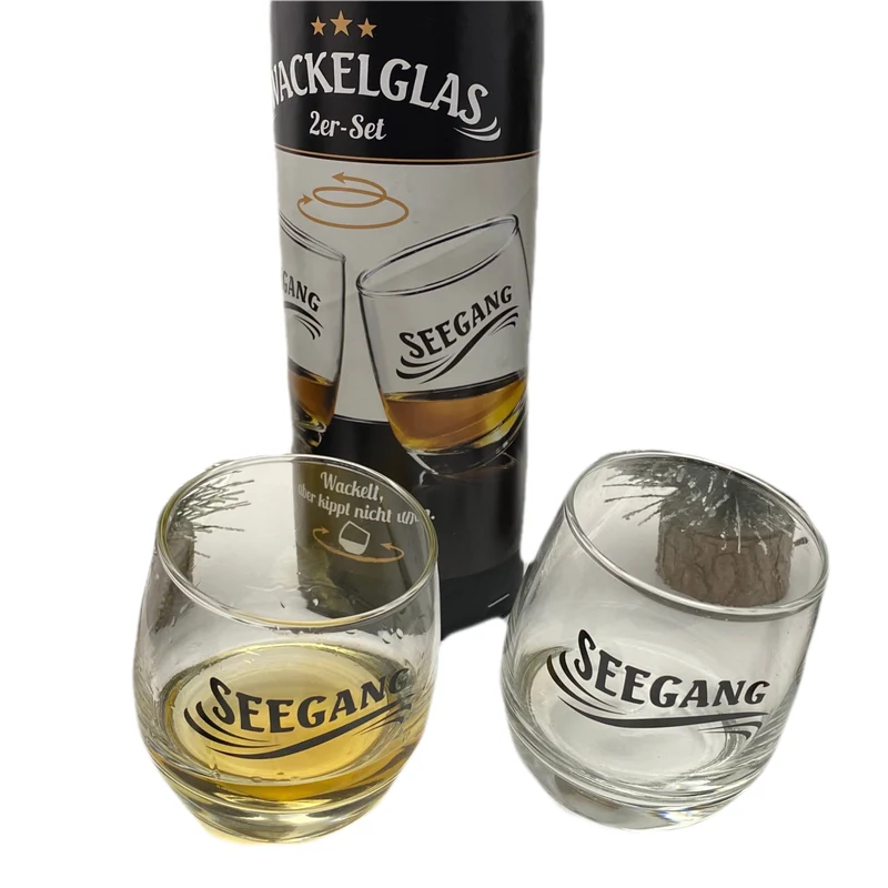 Wackelglas „Seegang“