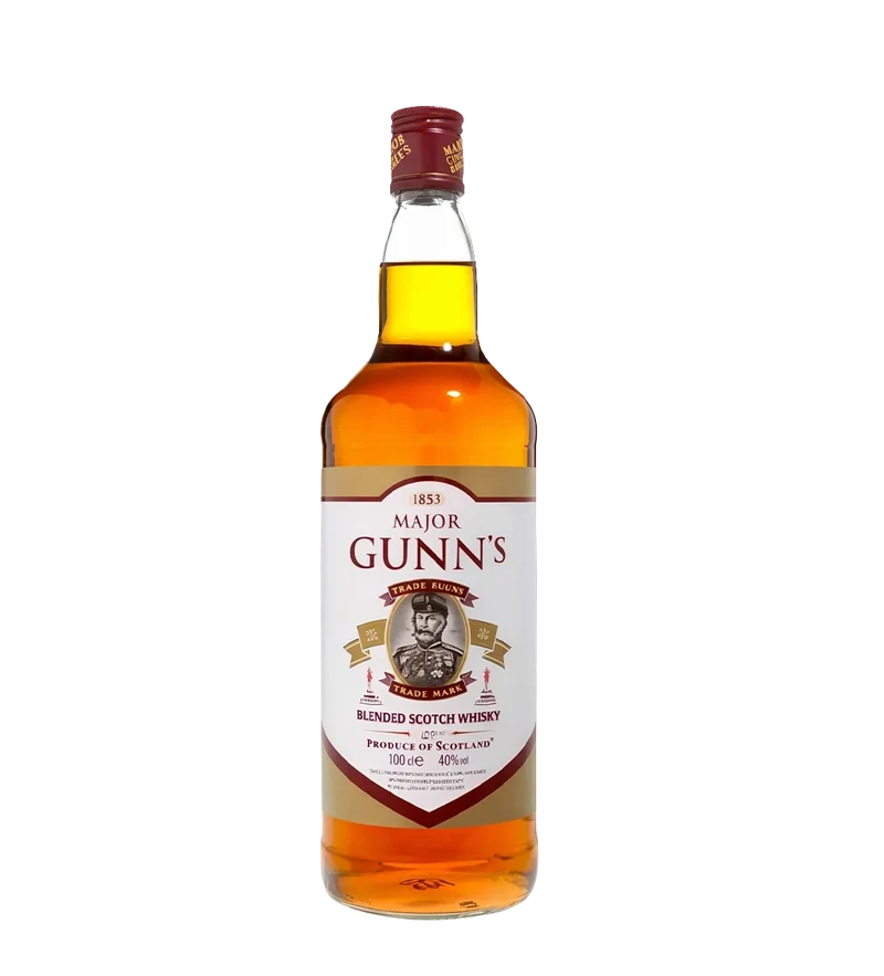 Major Gunns Blended Scotch 750ml