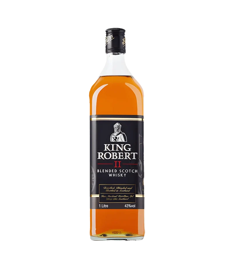King Robert Blended Scotch 1L