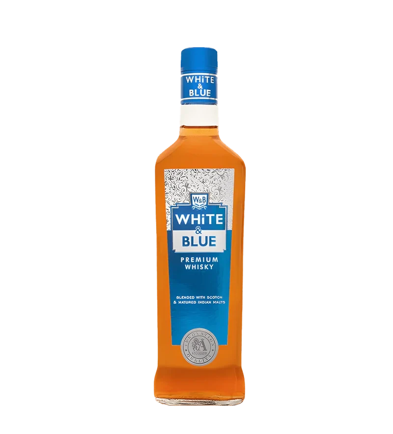 White & Blue Reserve Whisky W/Mono 750ml