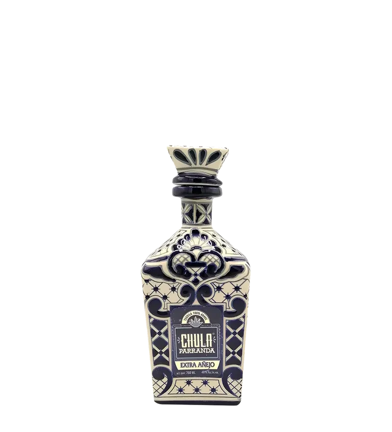 Chula Parranda Ex Anejo Blue & White 375ml