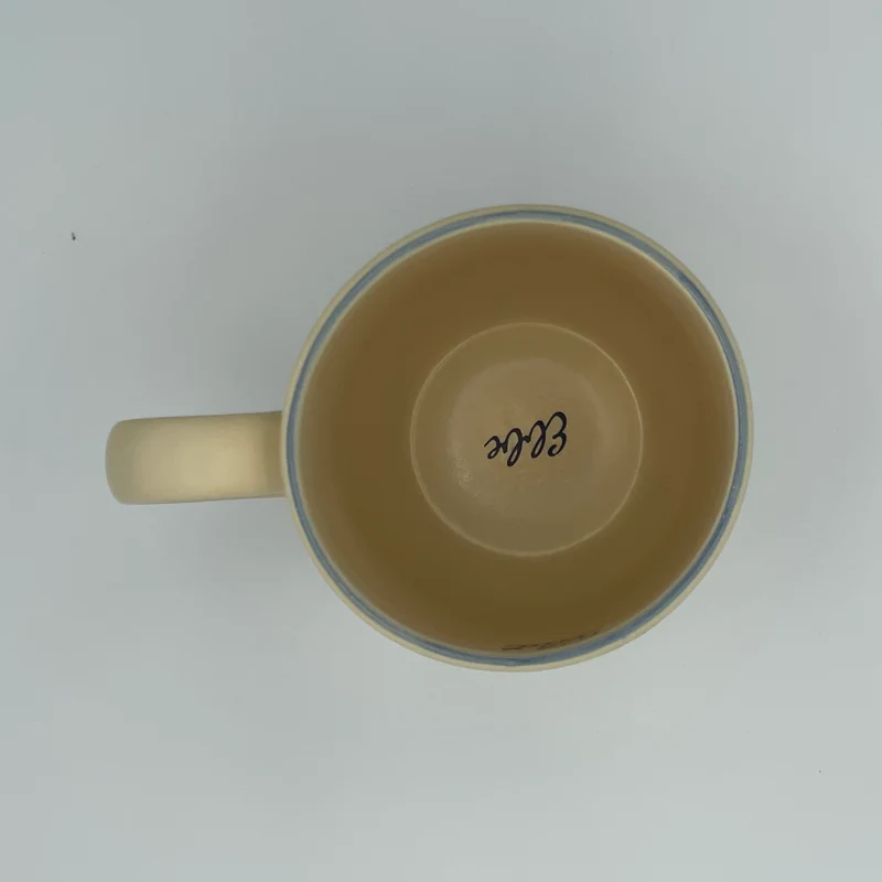 Große Tasse, Keramik, „Möwe“ mit Wunschnamen - Jeder Name ist möglich!