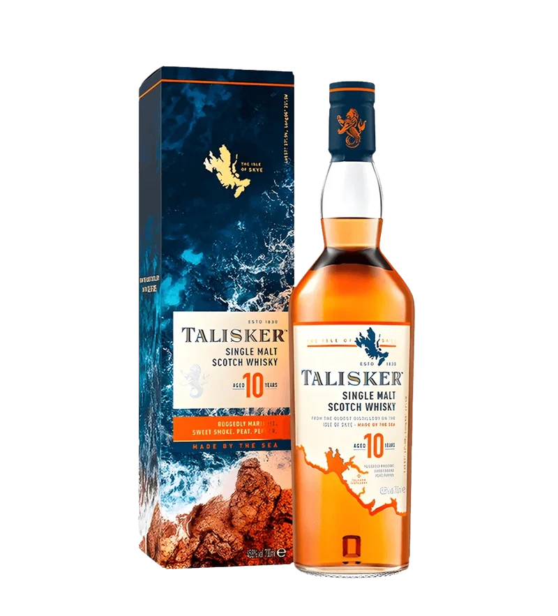 Talisker 10 YO Single Malt Scotch 750ml
