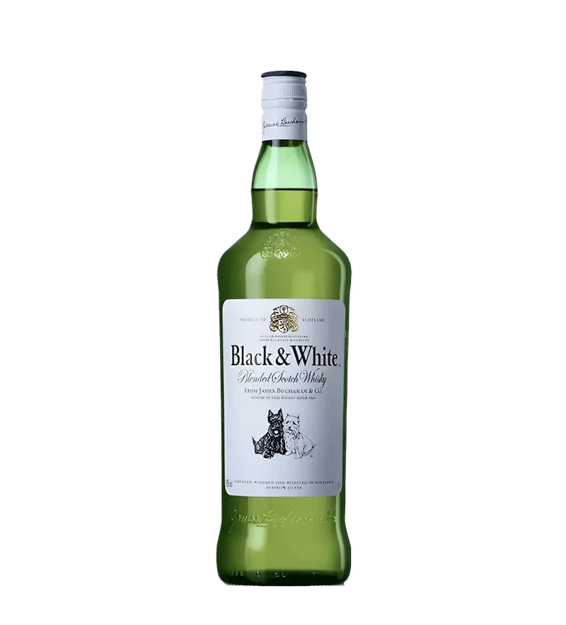 Black & White Blended Scotch 1L