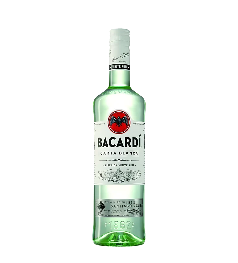 Bacardi Carta Blanca Rum 750ml