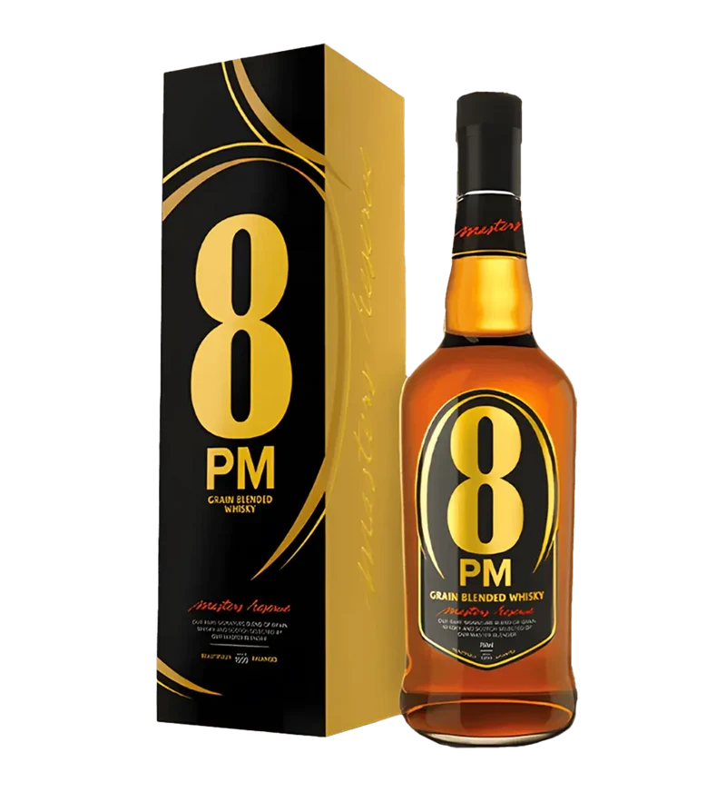 8 PM Rare Indian Whisky 750ml