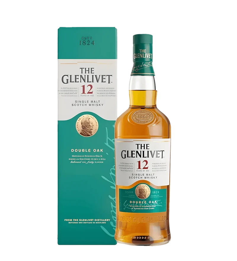 Glenlivet 12 YO Single Malt Scotch 1L