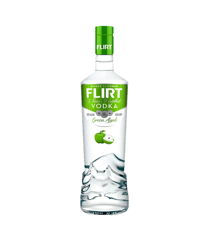 Flirt Green Apple Vodka 1L