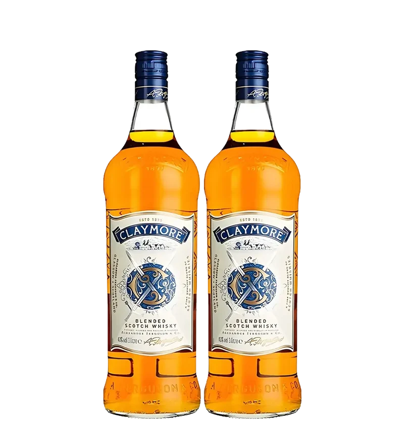 Claymore Blended Scotch Twin Pack 1L