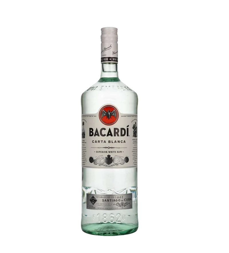 Bacardi Carta Blanca Rum 1.5L