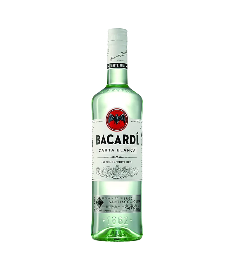 Bacardi Carta Blanca Rum 1L