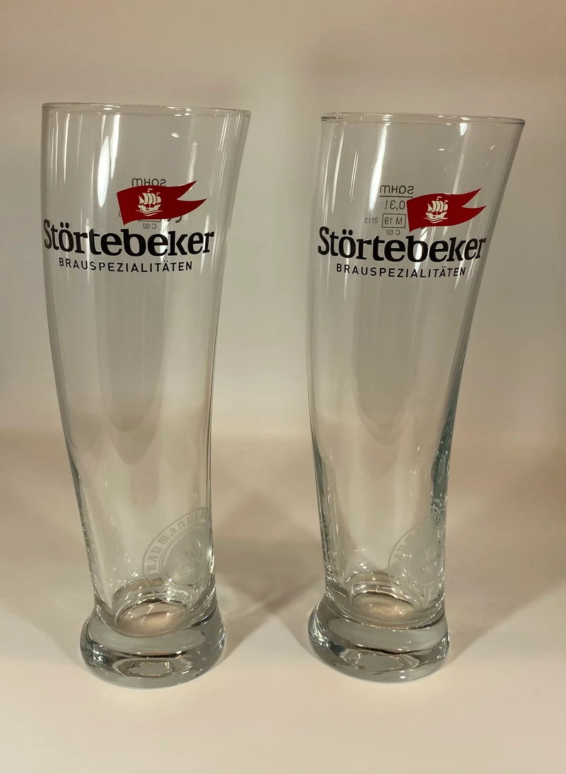 Segelglas 2er Set der „Störtebeker“ - Brauerei 0,3l