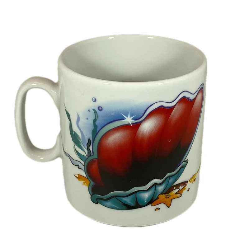 Tasse, Porzellan, „Meerjungfrau“ mit Wunschnamen - Jeder Name ist möglich!