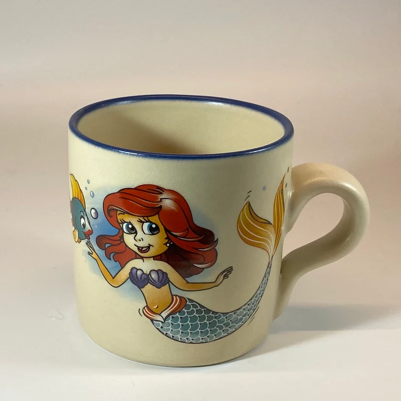 Tasse, Keramik, „Meerjungfrau“ mit Wunschnamen - Jeder Name ist möglich!