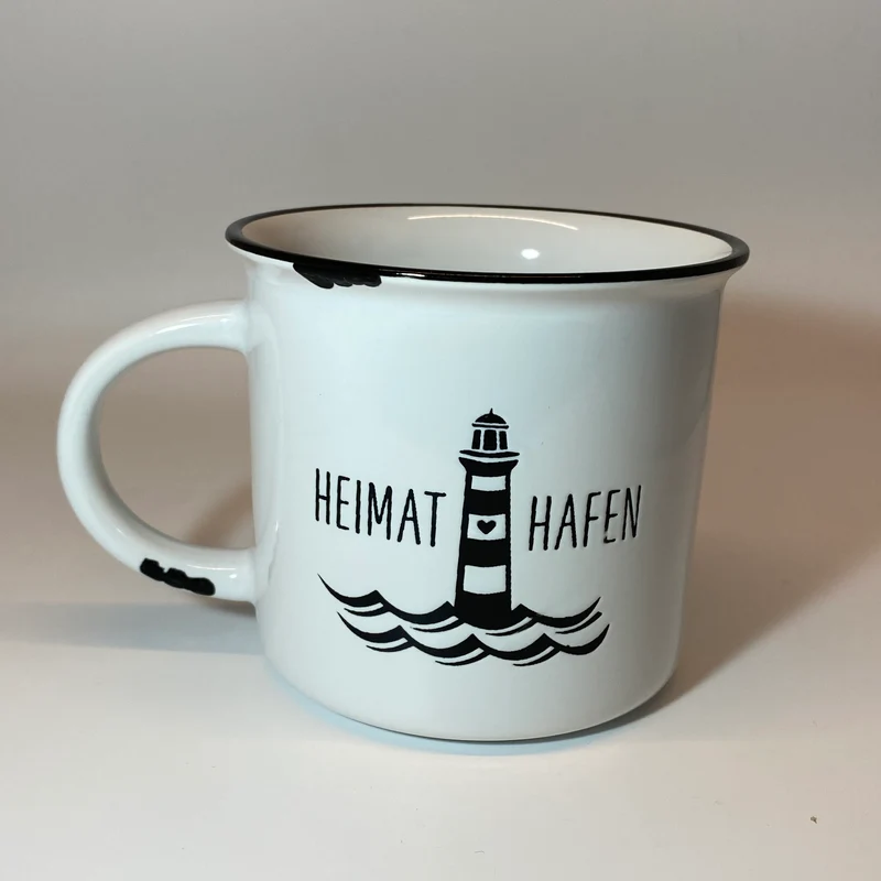 Tasse „Heimathafen“ Vintagebecher