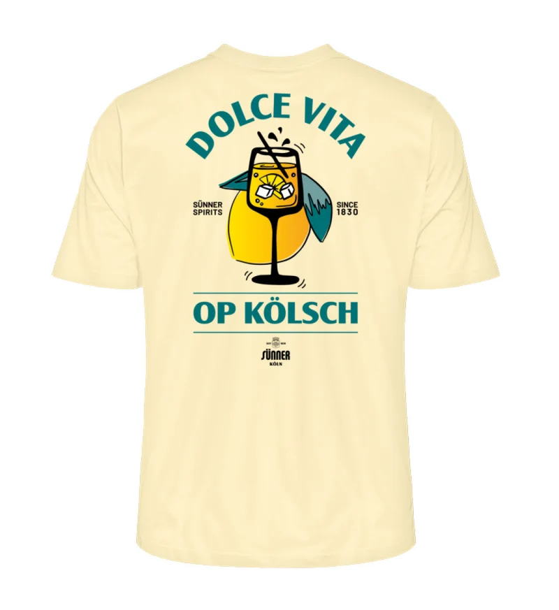 T-Shirt "Dolce Vita op Kölsch"