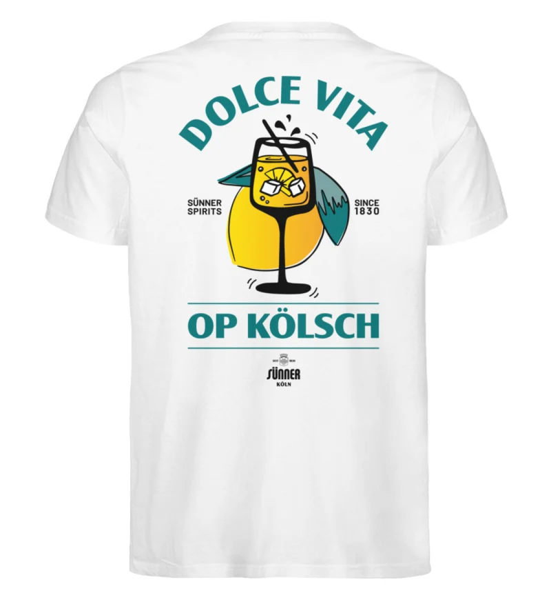 T-Shirt "Dolce Vita op Kölsch"