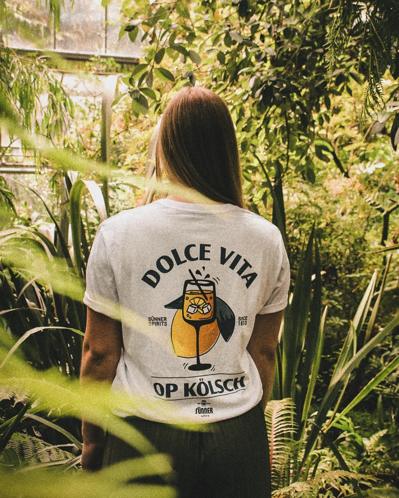T-Shirt "Dolce Vita op Kölsch"