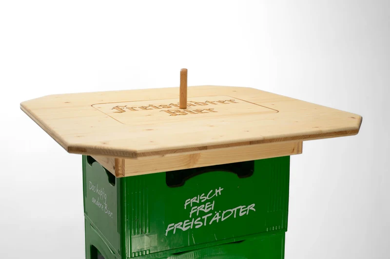 Freistädter Bierkistentisch