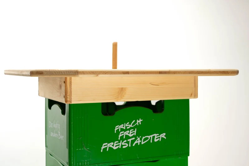 Freistädter Bierkistentisch