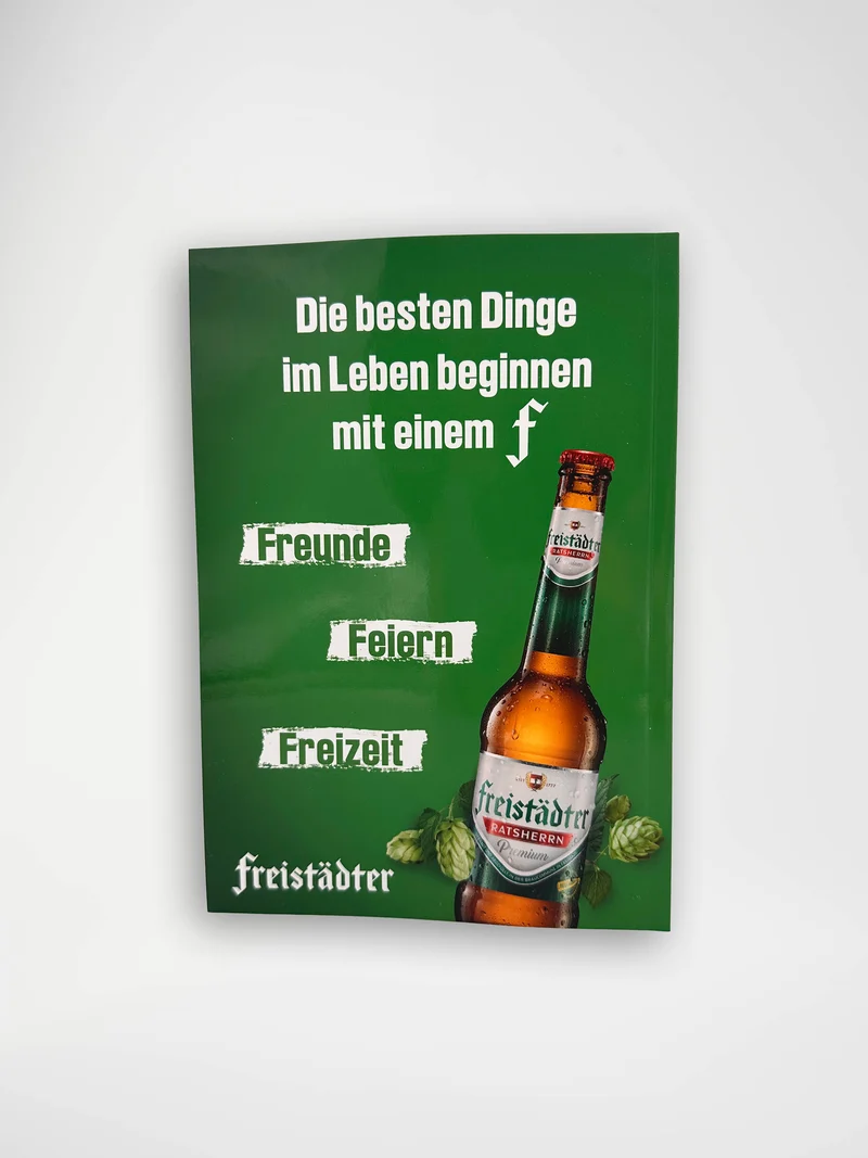 Freistädter Bier Freundebuch