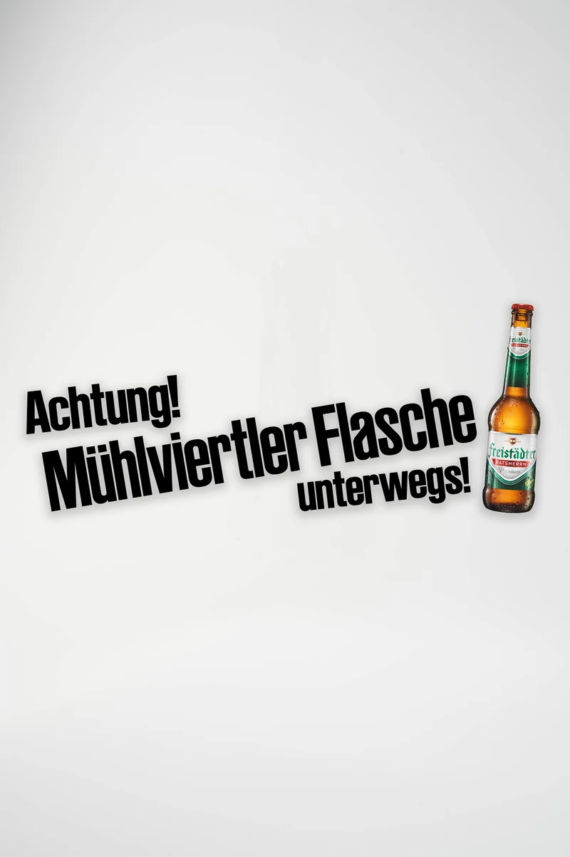 Freistädter Bier Autoaufkleber