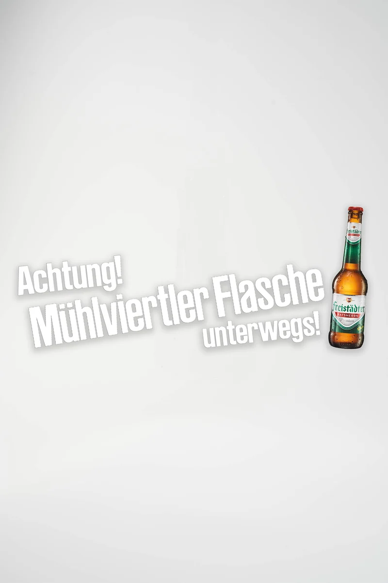 Freistädter Bier Autoaufkleber