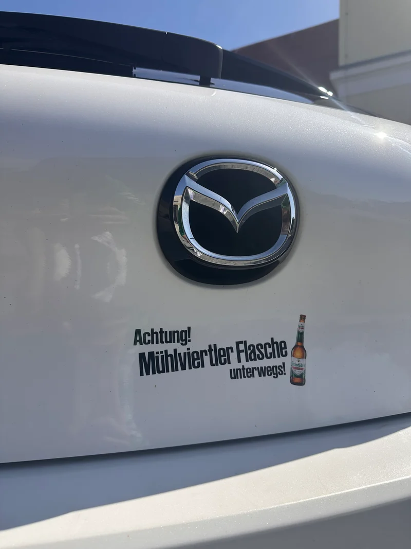 Freistädter Bier Autoaufkleber