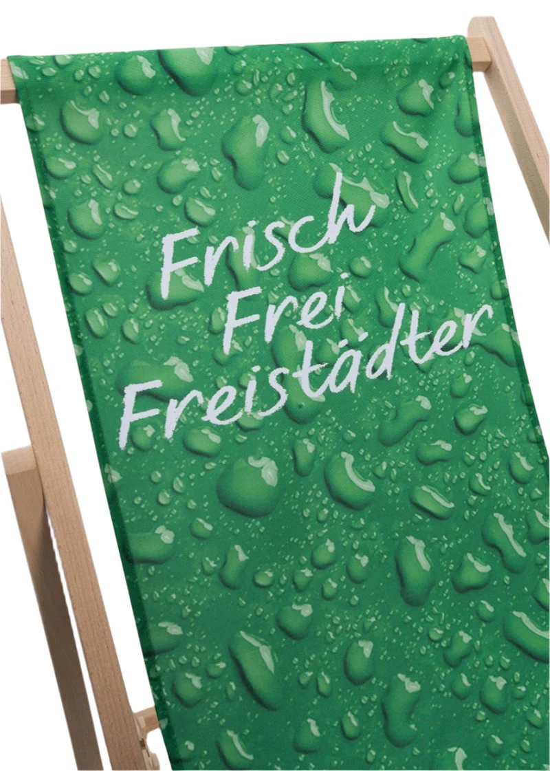 Freistädter Bier Liegestuhl