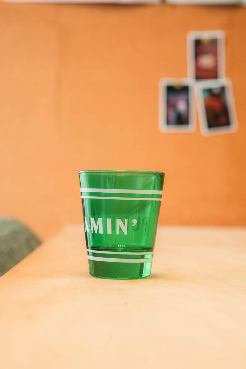 Pure Steamin' Shot Glass | Born & Bred
