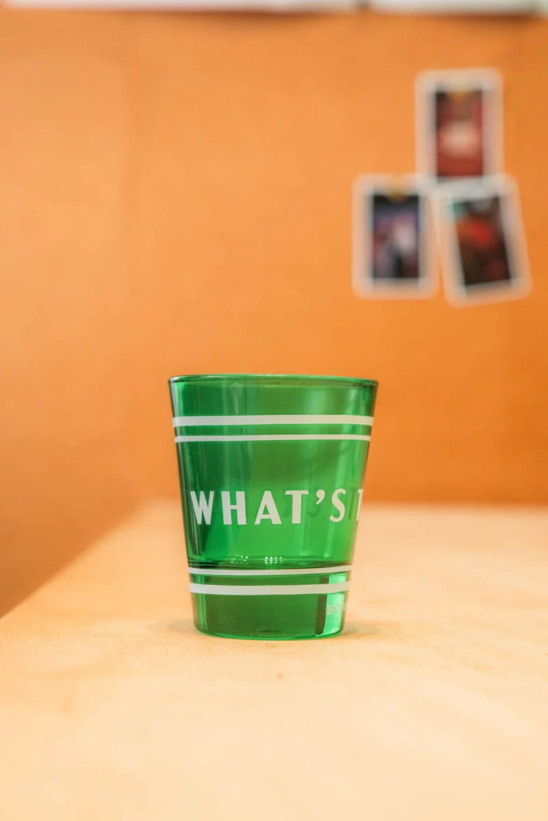 What’s The Craic Shot Glass | Born & Bred