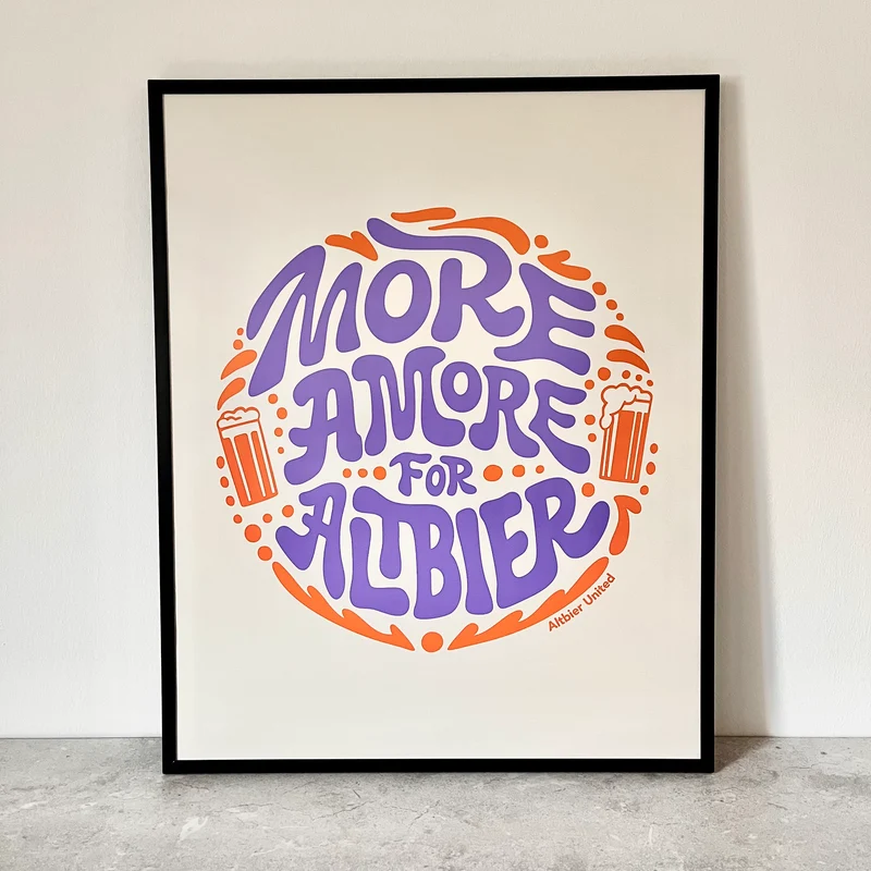 More Amore for Altbier Poster