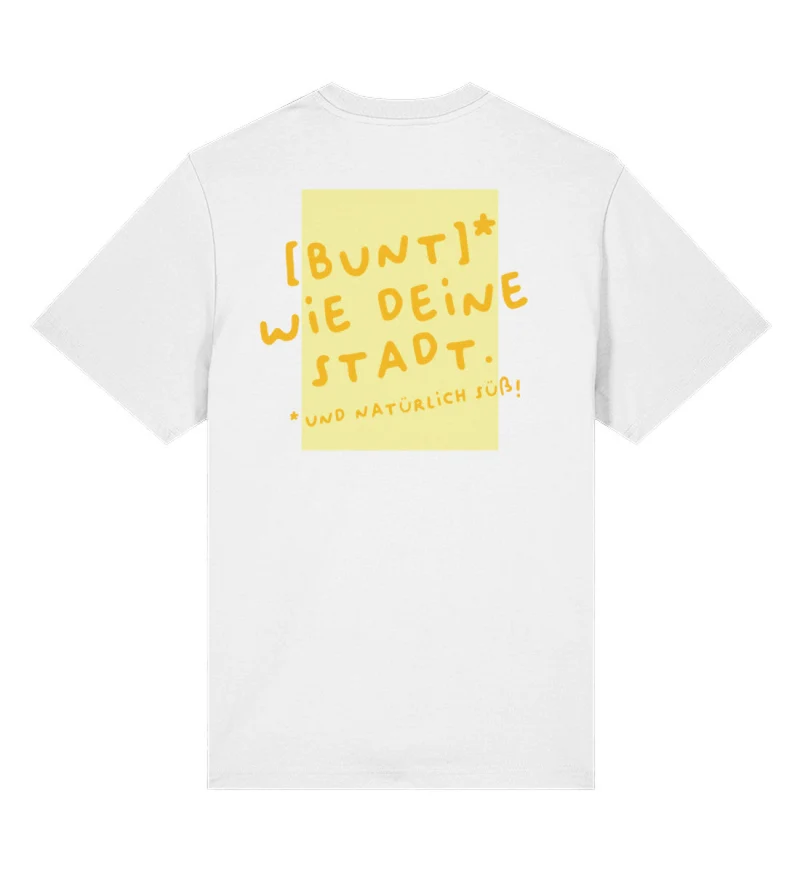 Kölsches Wasser T-Shirt - "Bunt wie deine Stadt"- [zitrone]