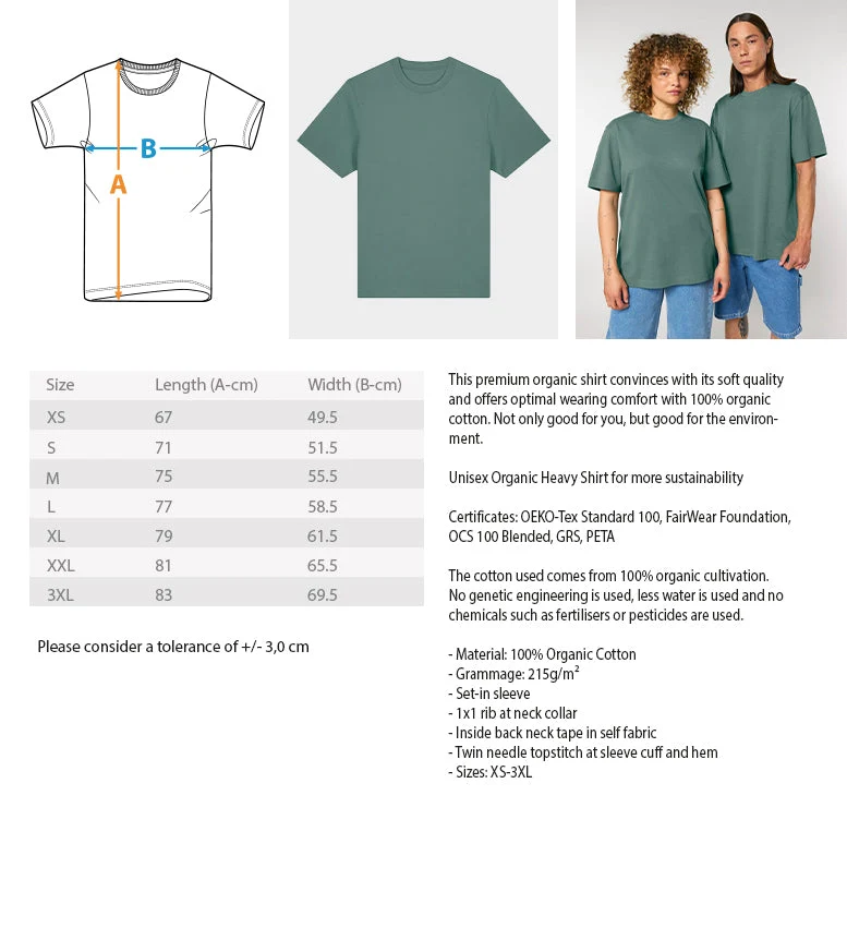 Kölsches Wasser T-Shirt - "Bunt wie deine Stadt"- [grün]