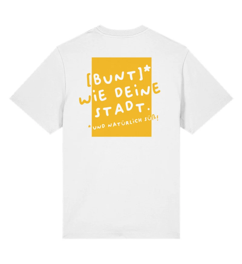Kölsches Wasser T-Shirt - "Bunt wie deine Stadt"- [orange]