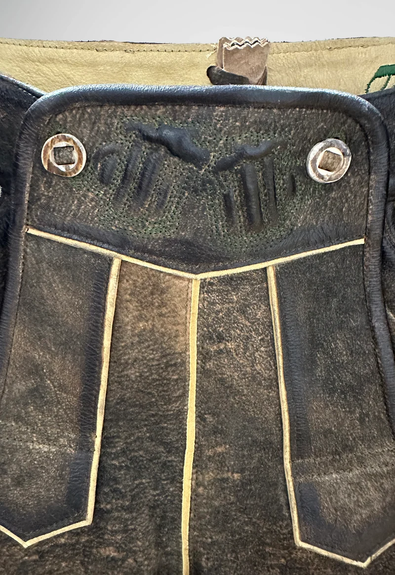 Freistädter Bier Lederhose Herren